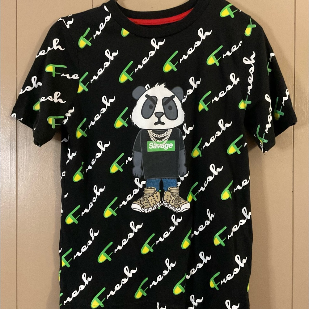 LR SCOOP BOYS TSHIRT “FRESH” BEAR SAVAGE